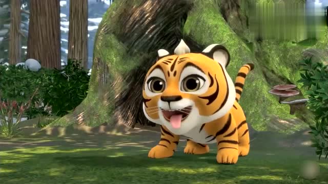 兔子将光头强和熊大抓了起来,小老虎却救了赵琳!