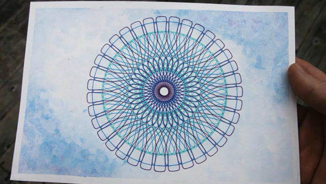 传说中的繁花曲线,原来可以这么简单的画出来!