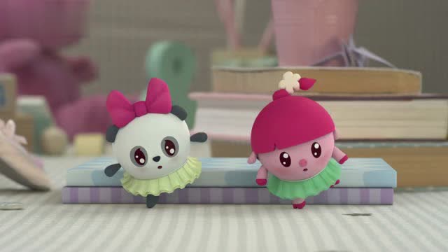 《瑞奇宝宝》妞妞和甜甜都是很棒的!学会了一只脚站立