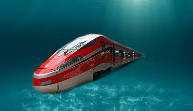 中国砸千亿造"海底列车",时速比飞机还快,网友:真的安全吗?