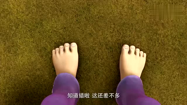 熊出没 可怜的光头强,穷的光着脚砍树了