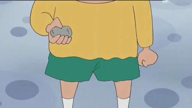 蜡笔小新:阿呆掏出一颗奇怪的石头,小新推测价值几万亿日元