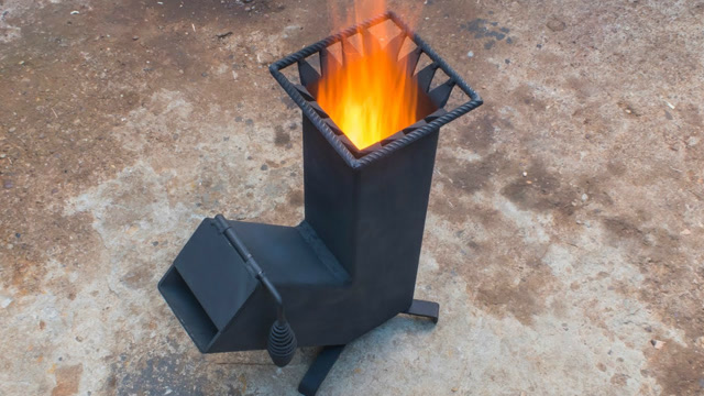 手工牛人手把手教你diy一个火箭炉,你也可以轻松学会