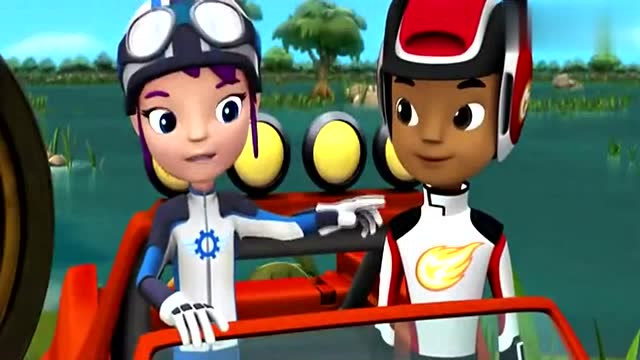 旋风战车:一座鳄鱼潭里面全是鳄鱼,飚速利用燃烧的大爆炸力