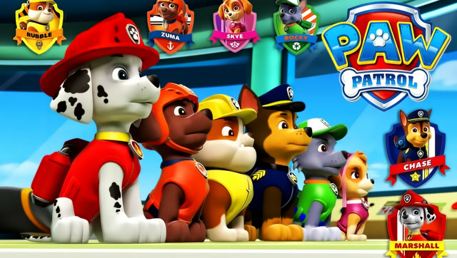 汪汪队立大功 狗狗巡逻队小力寻找岩石阻止火山喷发