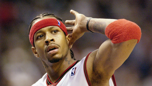 艾佛森经典过人手部动作很重要高低位运球