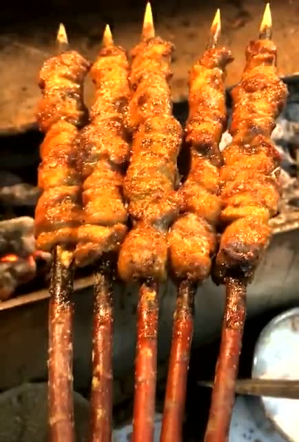街头美食:炭烤大肉串
