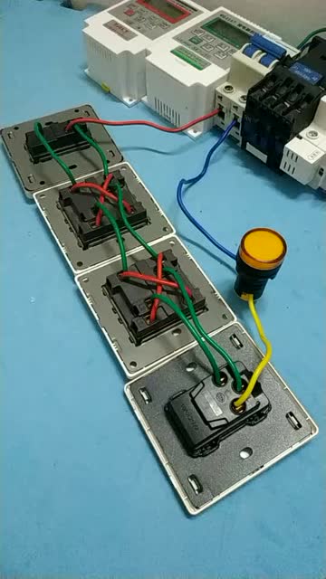 玖月段子:一灯四控接法