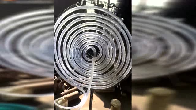 工人自制水空调