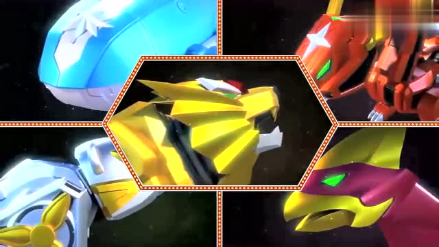 《神兽金刚3》星甲超人变身成神兽星甲王迎战天剑星