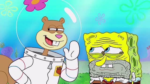 海绵宝宝:海绵宝宝被开除后状态变得好差