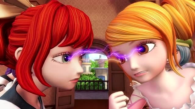 星学院:美星和空舞那不服输的性格,谁都不服谁