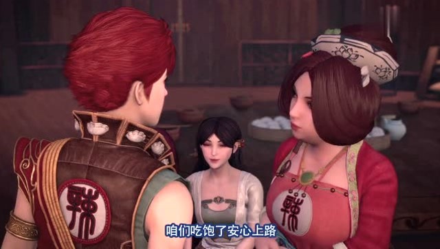 《画江湖之侠岚》辣妈主动请求出战:吃饱了安心上路!辗迟瞬间语塞