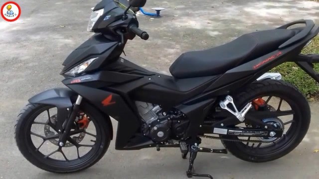 小伙万元买的泰国本田女装弯梁摩托:honda winer,还是水冷发动机