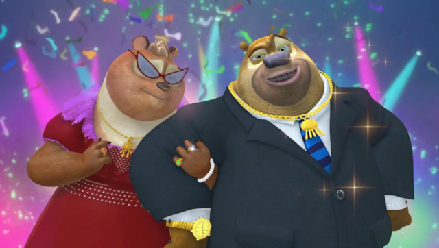 熊二要结婚了?穿西装的熊二好帅啊