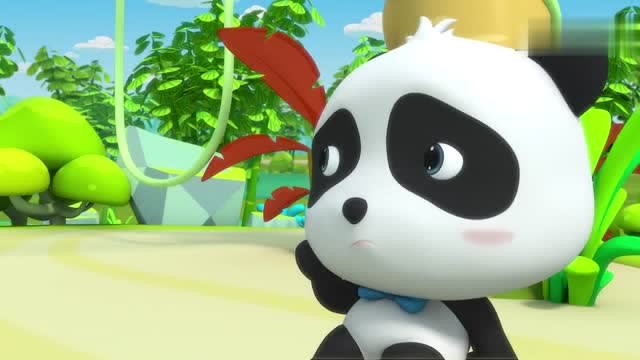 《宝宝巴士》壮壮不小心掐在轮胎里面了,壮壮实在是胖了!