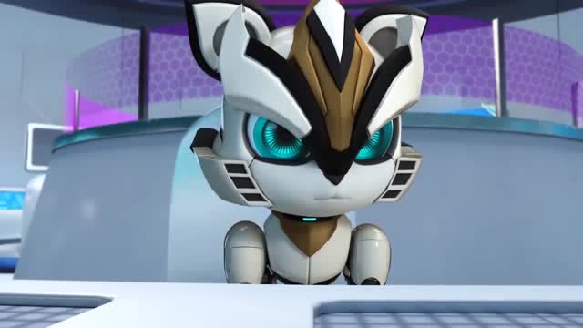 猪猪侠之超星萌宠 制服钢齿虎13号