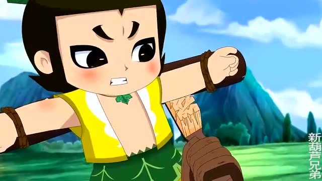 葫芦娃: 三娃竟然被挠痒痒哭了,他非常痛苦