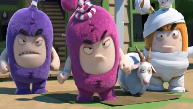 《奇宝萌兵》空中的庞然大物,没想到是zee订购的超级大披萨