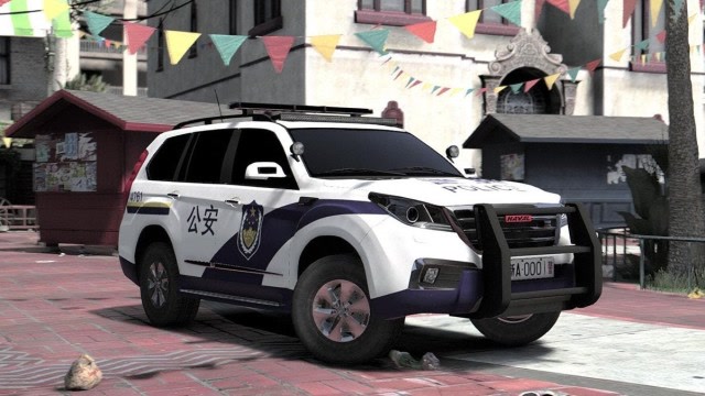 国产车崛起,哈弗h9加入武警边防用车,看看有多帅?