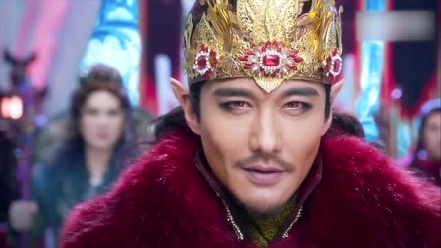 幻城:火王迎娶岚裳公主,送了岚裳一件美丽的婚纱