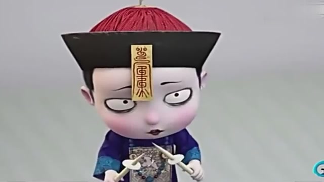 僵小鱼看到爸爸吃豆子害怕爸爸用豆子打小鱼