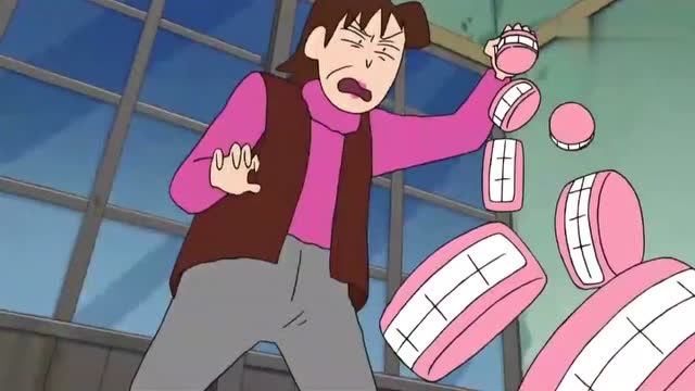 蜡笔小新:梦冴家的壁橱好危险,差点把阿呆埋了!