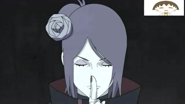 佩恩一个动作就让这场大雨停了,果然够强,还说动手吧小南