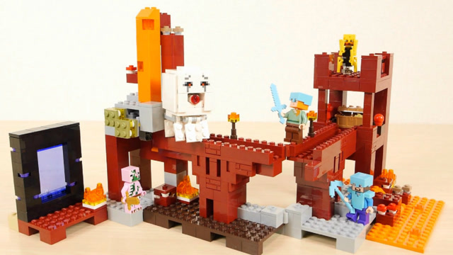 乐高积木我的世界系列21122 地下堡垒评测和展示