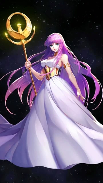 圣斗士星矢女神雅典娜动态壁纸