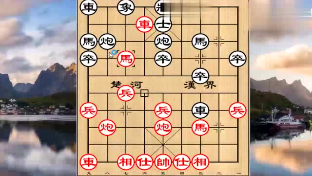 国际象棋:古谱中的经典游戏,发明了金钩挂玉法,妙不可言.
