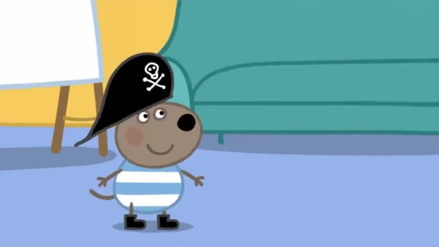 小伙伴们打扮成海盗的样子,来帮小狗丹尼庆祝生日