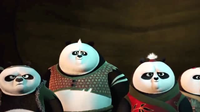 功夫熊猫:四只熊猫亮出真身,原来是"四象"!