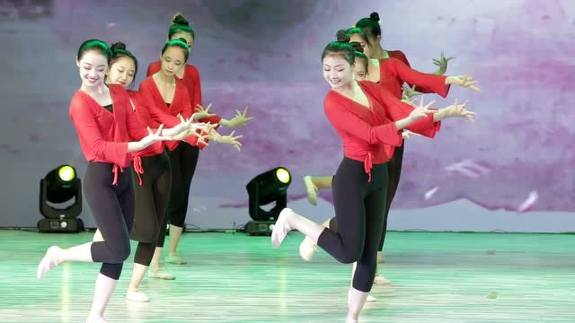 王璐舞蹈2018"走进中国舞"《s弯训练组合》