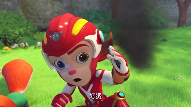 宇宙护卫队:闪电的闪电飞梭又出问题了,彩虹泡泡里全是黑烟