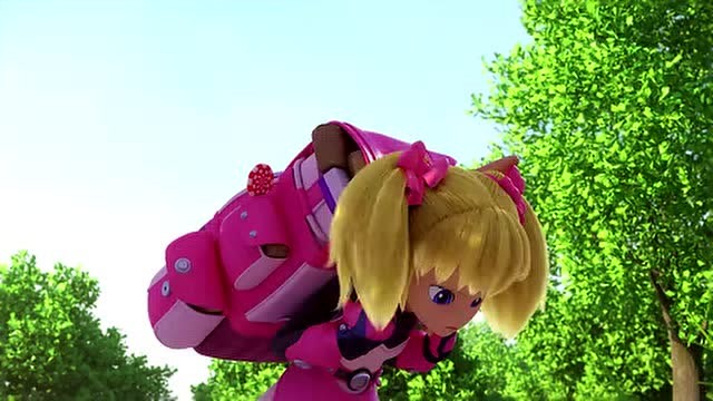 《精灵战车》吉恩出发寻找赛车手,他不知道劳拉也偷偷的跟来了