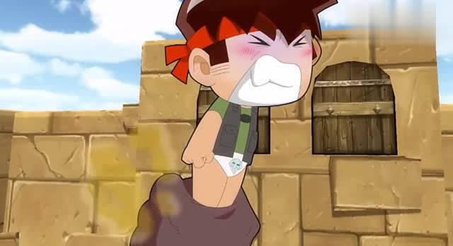 暴基枪手:男博丸居然会两段跳,真厉害,就是姿势不太雅观!