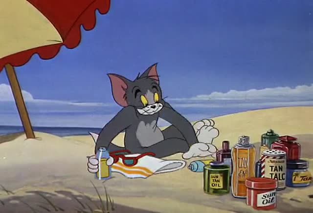 一点功夫汤姆都变成一个老爷爷了