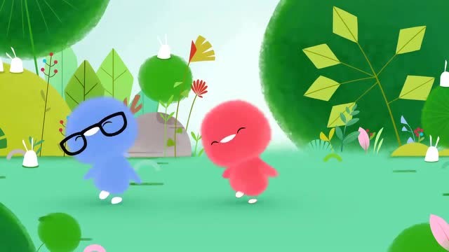 《小鸡彩虹第四季》小蓝在干嘛呢