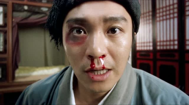 星爷流鼻血最多的一次,屡遭暗算,连她也不例外