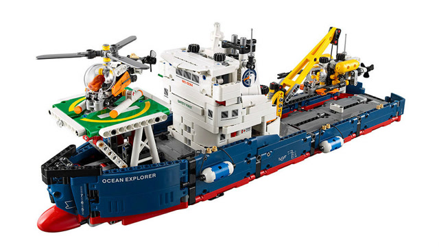 乐高科技机械组系列 42064海洋探勘组合套装速拼