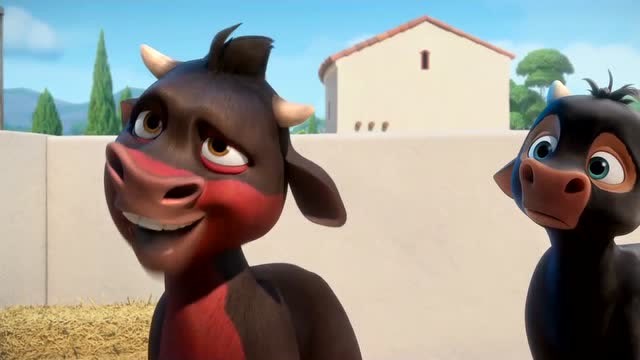 公牛历险记:小牛们都想被选上参加人牛大战