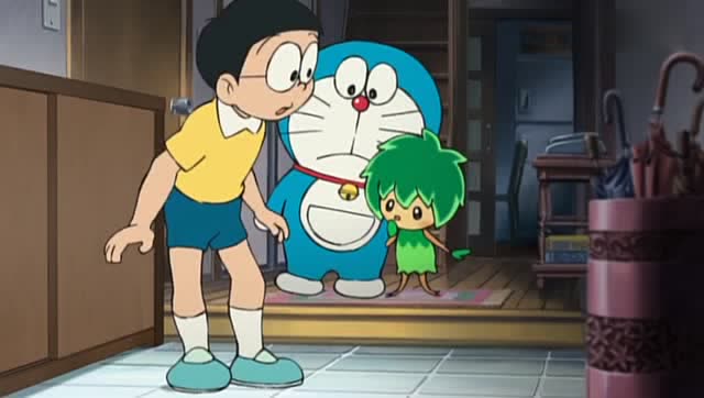 哆啦a梦:树宝拥有了自己的鞋子,跑的像飞一样!