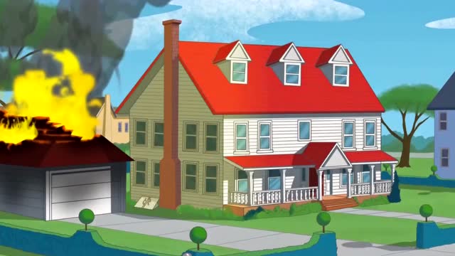 《新猫和老鼠》汤姆和小老鼠意外点着烟花,房子都着火啦!