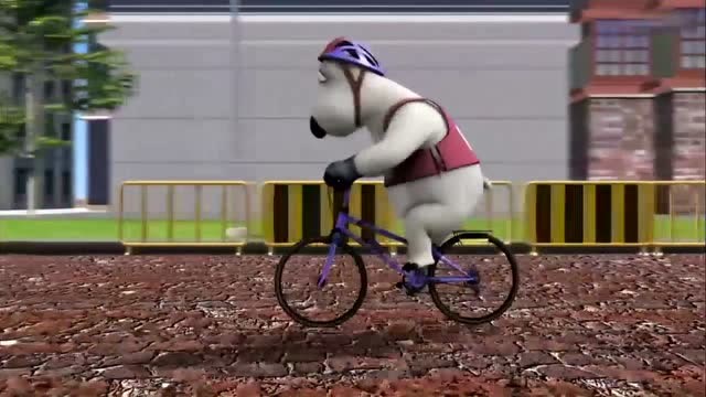 倒霉熊之骑自行车