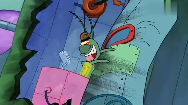 海绵宝宝:蟹老板怎么哭了,从来也没说过汉堡秘方,一张嘴好激动