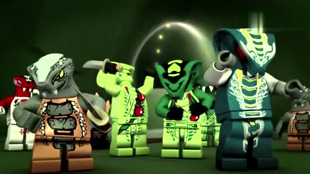 乐高幻影忍者骷髅军团也要攻击蛇怪了因为大家都讨厌蛇