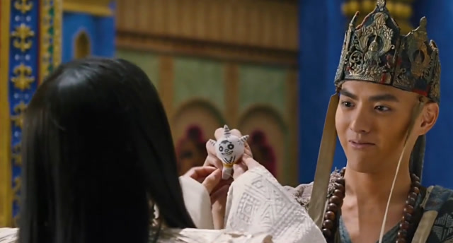 孙悟空收了妖怪,唐僧将它送给了九宫真人,好萌啊