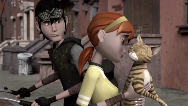 《忍者神龟》 艾普:小猫身上没有联系用的名牌,不能把它丢在这里