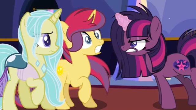 小马宝莉下一代小马黑色紫悦